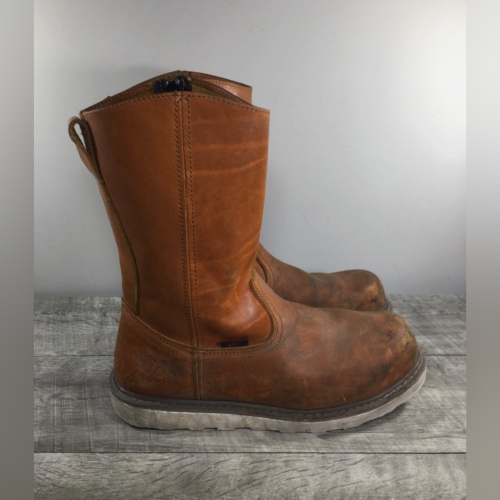 Field N Forest Wellington Men’s Work Composite Toe Crepe Sole Boots Size 11.5
